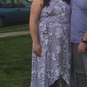 Beautiful Lavender Wrap Dress